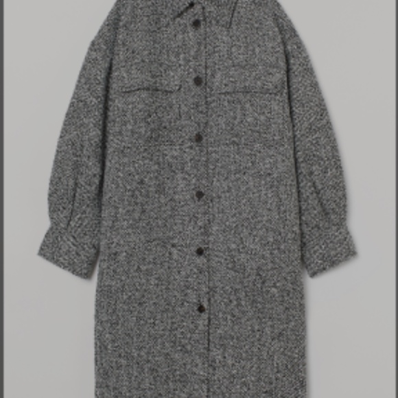 H&M Long Shacket Coat – Size Small - Picture 1 of 7